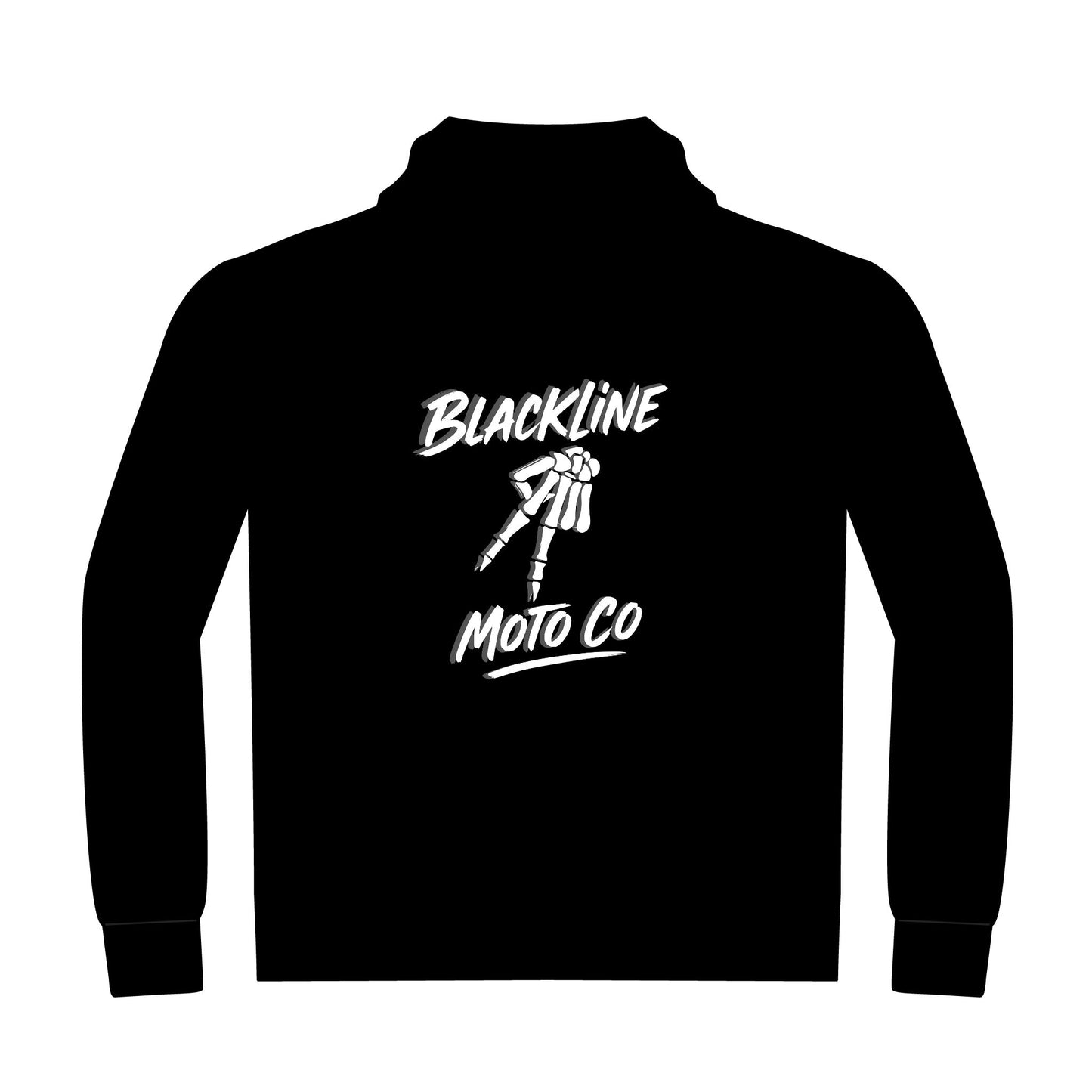 Blackline Moto Co Unisex Heavyweight Pullover Hoodie | Cozy Gift for Motorcycle Enthusiasts, Casual Wear, Road Trip Hoodie, Gift for Him/Her