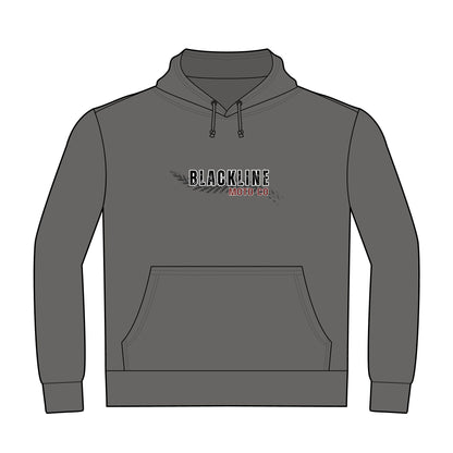 Blackline Moto Co – Logo Hoodie (Tire Design)