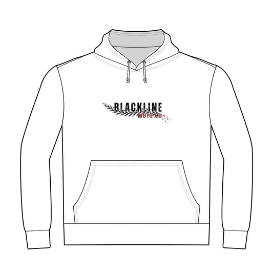 Blackline Moto Co – Logo Hoodie (Tire Design)